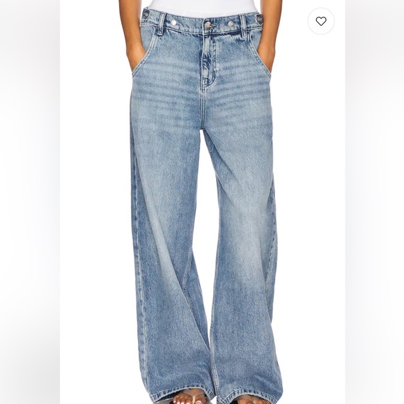 Seventy + Mochi Denim - Ali Tab Wide Leg in Melrose
Seventy + Mochi  NWT